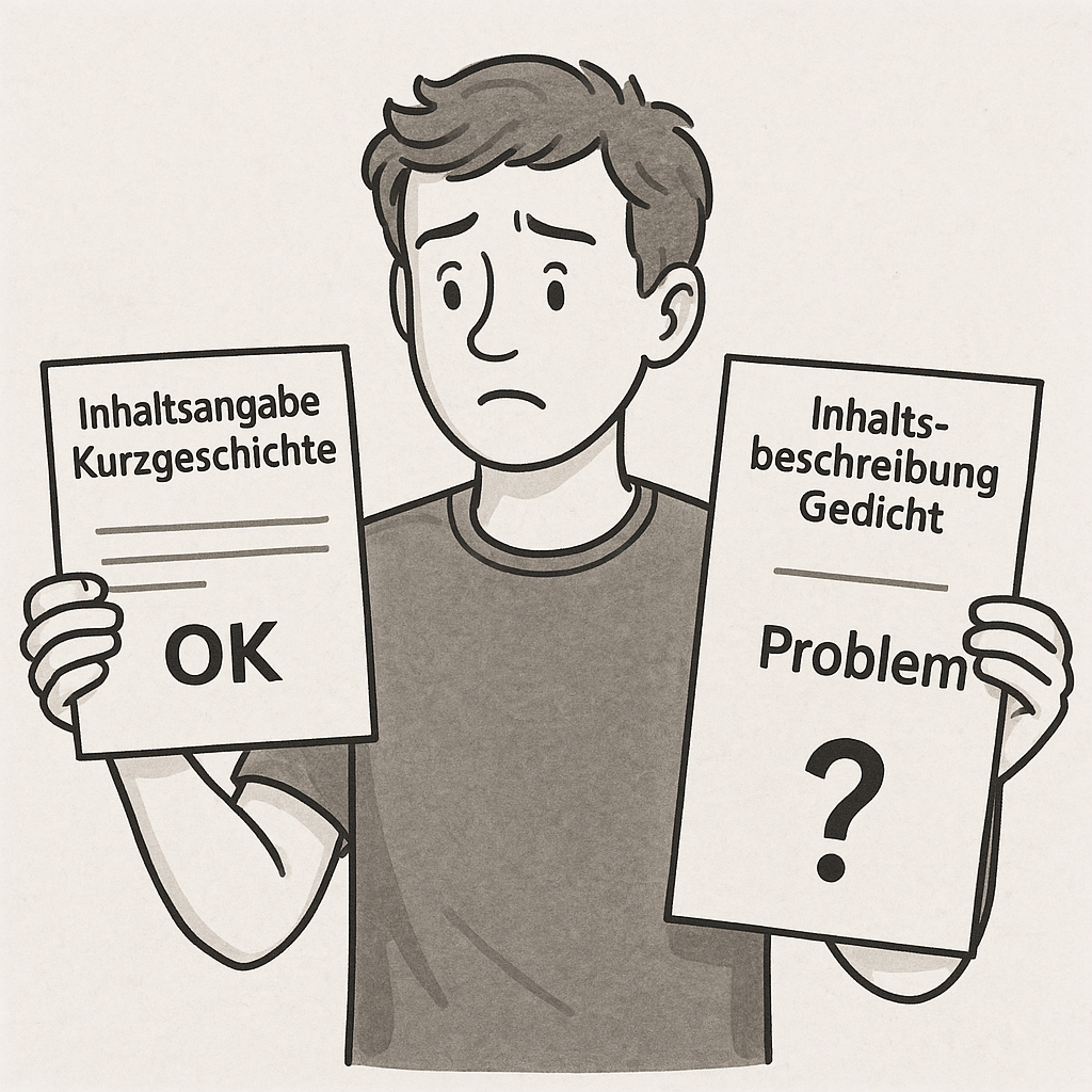 Inhaltsangabe bei einem Gedicht - Infos, Tipps und Materialien ...