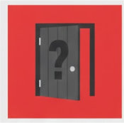 Bild einer sich öffnenden Tür, steht für den direkten Einstieg in der Kurzgeschichte.